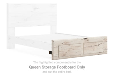Pie de cama Lawroy Queen con almacenamiento
