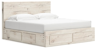 Cama de almacenamiento Lawroy King Panel