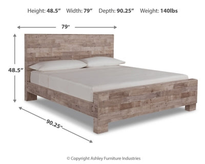Effie King Panel Bed
