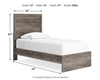 Ralinksi Twin Panel Bed