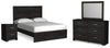 Belachime Queen Panel Bed, Dresser, Mirror, and Nightstand