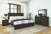 Belachime King Panel Bed, Dresser, Mirror, and Nightstand