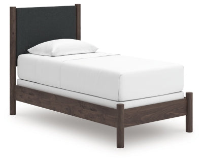 Cadmori Twin Upholstered Panel Bed
