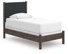 Cadmori Twin Upholstered Panel Bed
