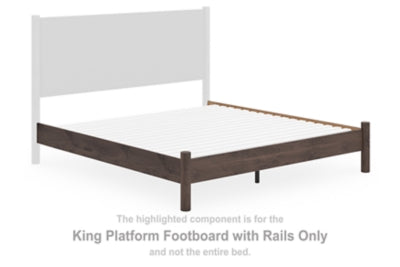 Cadmori King Platform Footboard with Rails