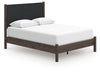 Cadmori Queen Upholstered Panel Platform Bed