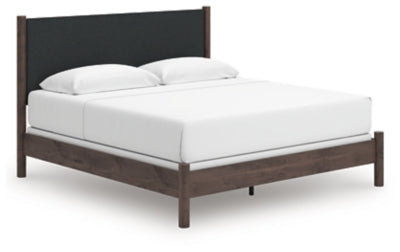 Cadmori King Upholstered Panel Bed