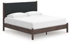 Cadmori King Upholstered Panel Platform Bed