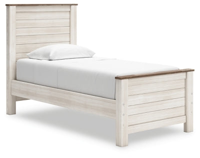 Willowton Twin Panel Bed