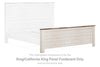 Willowton King/California King Panel Footboard