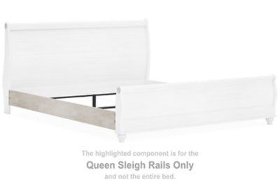 Rieles de trineo de cama Queen Willowton