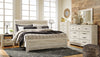 Bellaby King Panel Bed, Dresser, Mirror, Chest and 2 Nightstands