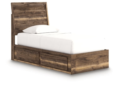 Zadilyn Twin Panel Bed with Storage