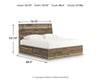 Zadilyn King Panel Bed with Storage