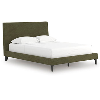Zadilyn Queen Upholstered Bed with Roll Slats