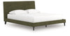 Zadilyn California King Upholstered Bed with Roll Slats