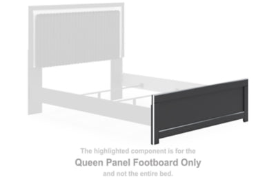 Pie de cama panel Queen Birmonton