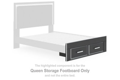 Birmonton Queen Storage Footboard