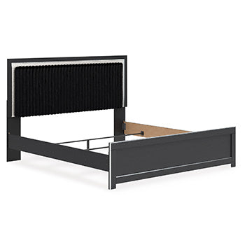 Cabecero de panel tapizado tamaño King Birmonton