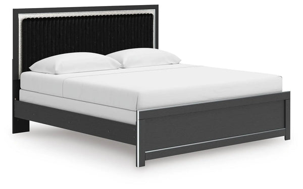 Birmonton King Upholstered Panel Bed