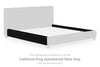 Birmonton California King Upholstered Rails