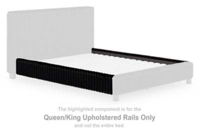 Birmonton Queen/King Upholstered Rails