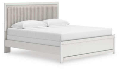 Birmonton King Upholstered Panel Bed