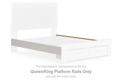 Birmonton Queen/King Platform Rails