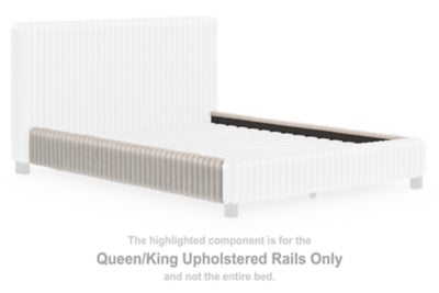 Birmonton Queen/King Upholstered Rails