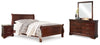 Alisdair Queen Sleigh Bed, Dresser, Mirror, and Nightstand