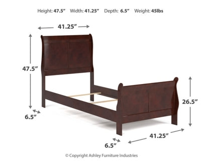 Alisdair Twin Sleigh Headboard/Footboard