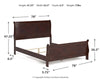 Alisdair King/California King Sleigh Headboard/Footboard