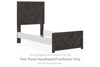 Prendonea Twin Panel Headboard/Footboard
