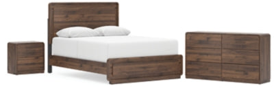 Hollinaze Queen Panel Bed, Dresser and Nightstand