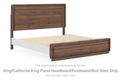 Hollinaze King/California King Panel Headboard/Footboard/Roll Slats