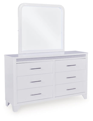 Frostlyn Dresser and Mirror