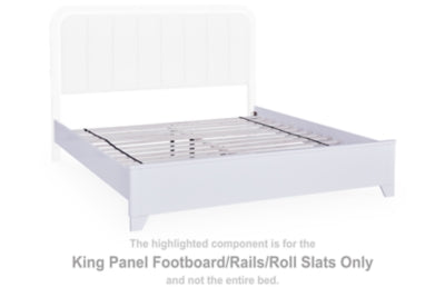 Frostlyn King Panel Footboard/Rails/Roll Slats