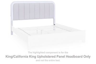 Frostlyn King/California King Upholstered Panel Headboard