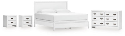 Binterglen King Panel Bed, Dresser and 2 Nightstands