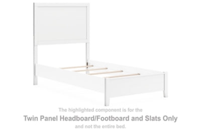Binterglen Twin Panel Headboard/Footboard and Slats