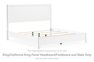 Cabecero/Pie de cama y listones Binterglen para cama King/California King
