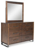 Zumbado Dresser and Mirror