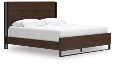 Cama con panel California King Zumbado