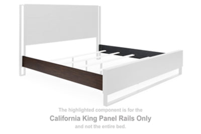 Zumbado California King Panel Rails