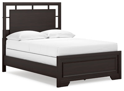 Cama de panel completo Covetown