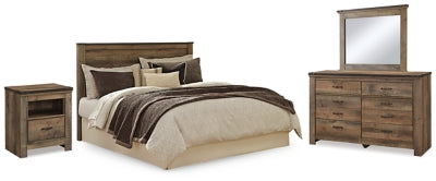 Trinell King/California King Panel Headboard, Dresser, Mirror and Nightstand