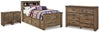 Trinell Twin Bookcase Bed, Dresser and 2 Nightstands