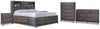 Caitbrook Queen Storage Bed, Dresser, Chest and 2 Nightstands