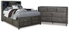 Caitbrook Full Storage Bed and Dresser