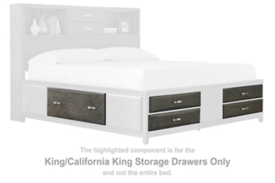 Caitbrook King/Cajones de almacenamiento California King